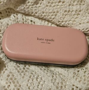 Kate spade ladies sunglasses case pink and green